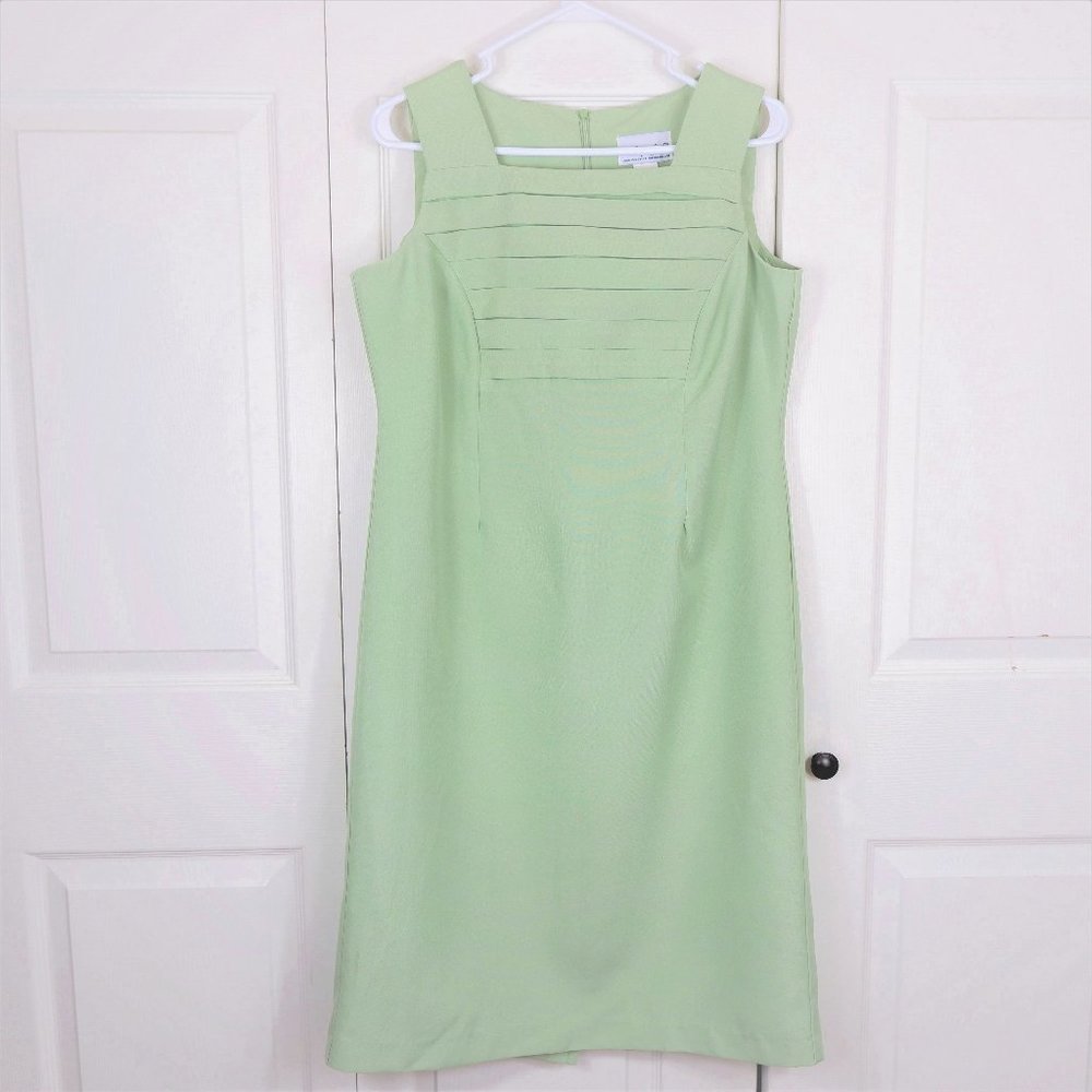 High Waist Green Dress